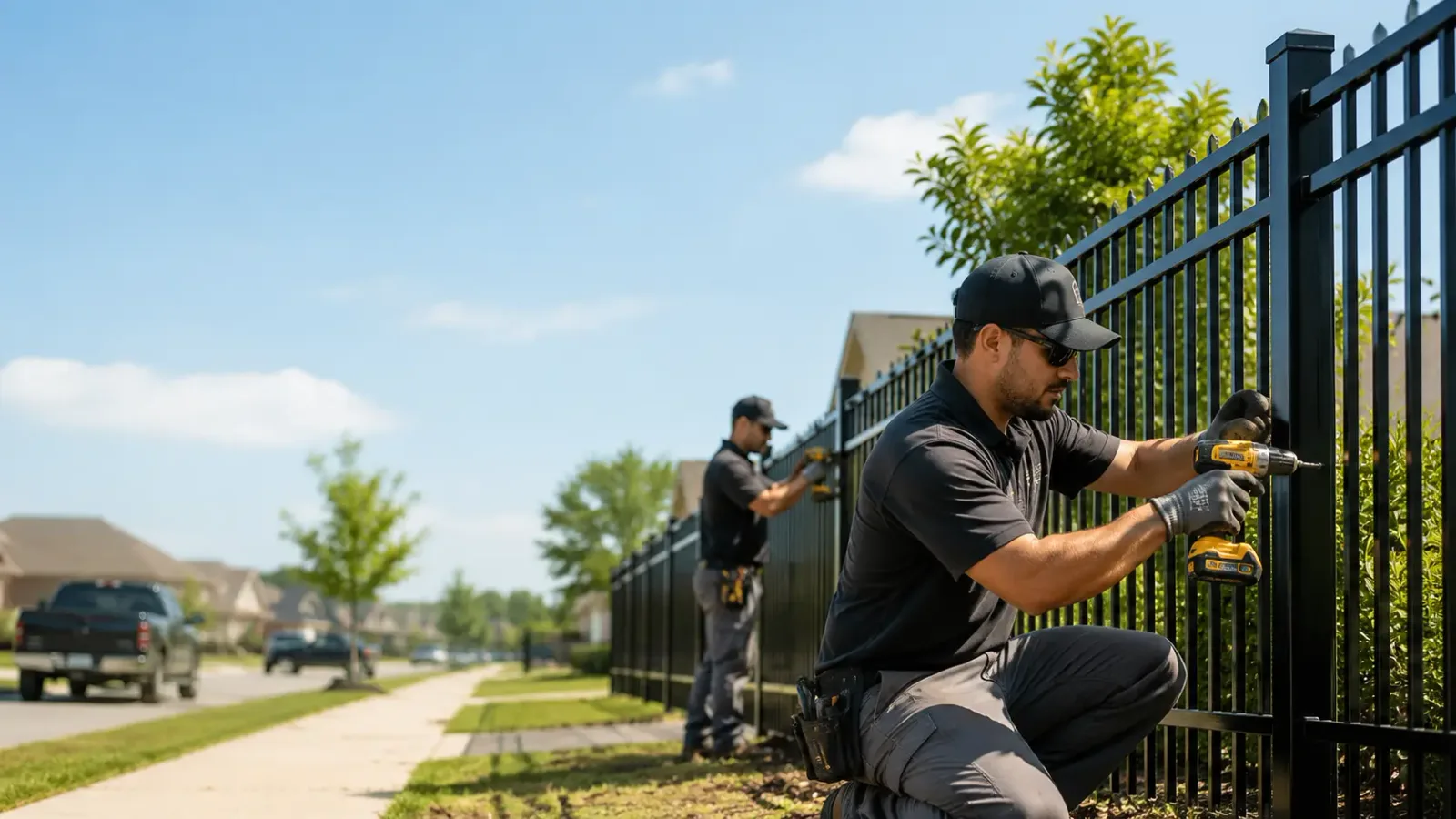 Metal Fence Installation in Brinkley, AR